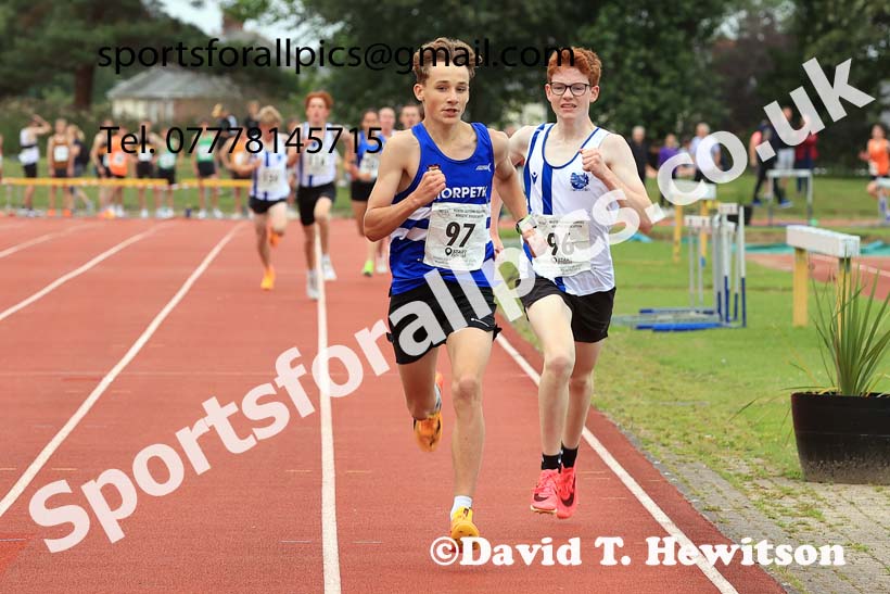 1500 metres, 2025 NEGP No 5 Monkton, Wednesday, July 23rd. Photo: David T. Hewitson/Sports for All Pics